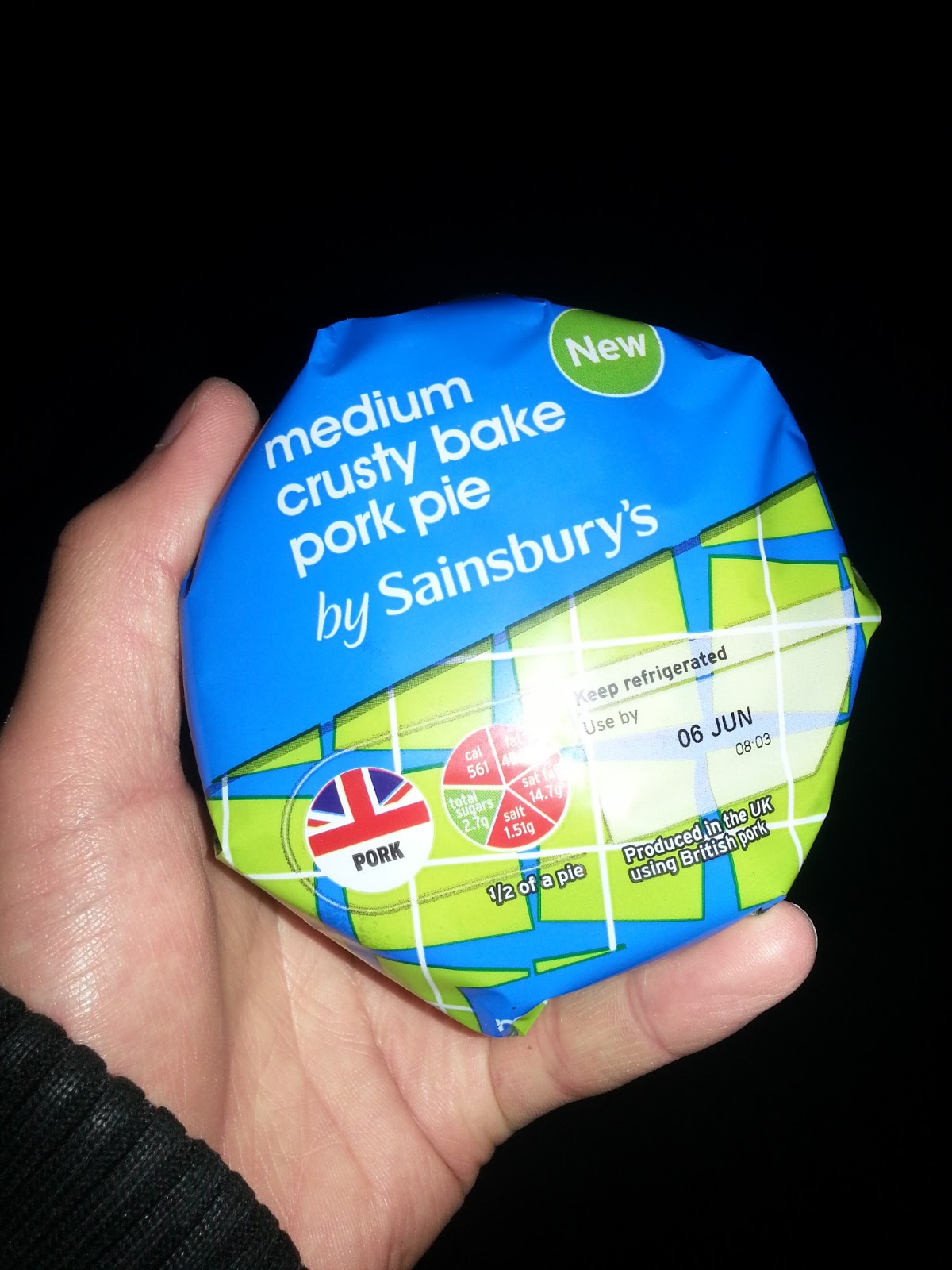 Pierate Pie Reviews Grabbing a Sainsbury's pork pie for the journey home